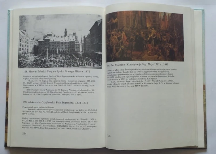 STARA KSIĄŻKA WIDOKI ZAMKU KRÓLEWSKIEGO W-WA 1985