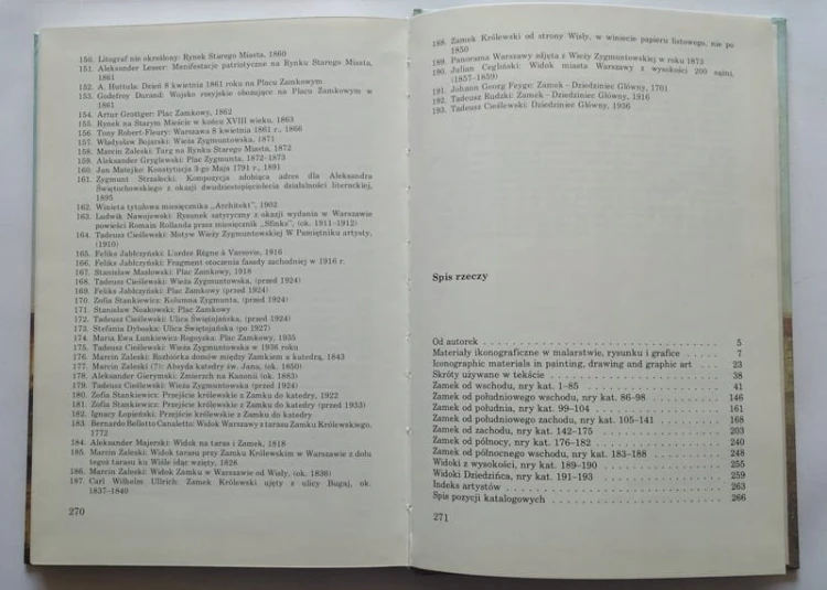 STARA KSIĄŻKA WIDOKI ZAMKU KRÓLEWSKIEGO W-WA 1985