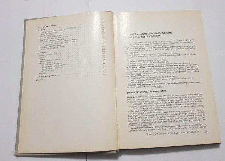 STARA KSIĄŻKA PODSTAWY CHIRURGI ENDOKRYNOL. 1978