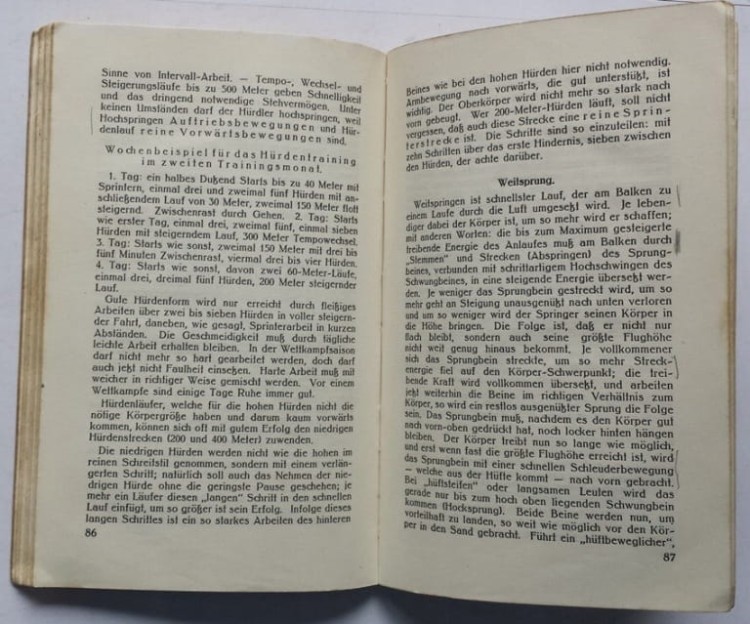 STARA KSIĄŻKA TRENING CIAŁA KORPERSCHULUNG 1929