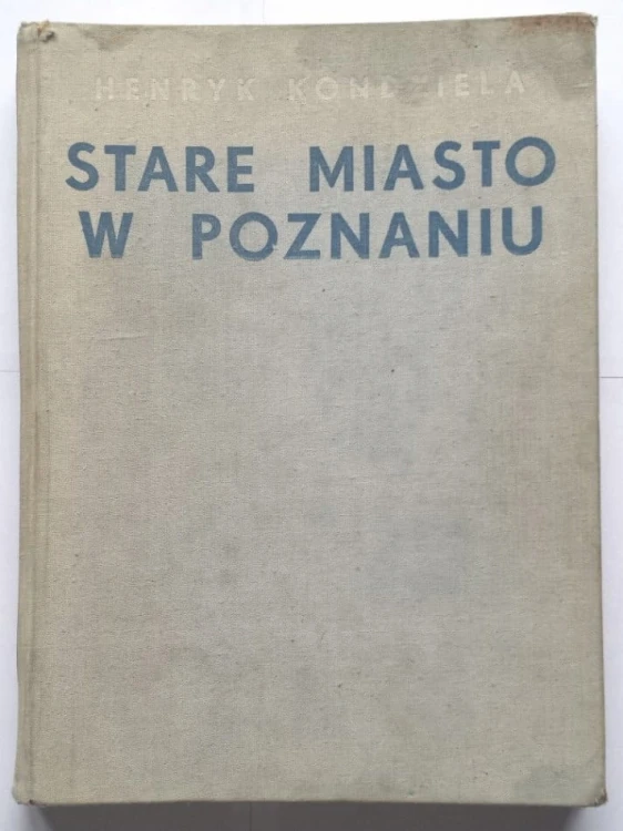 STARA KSIĄŻKA STARE MIASTO W POZNANIU 1971