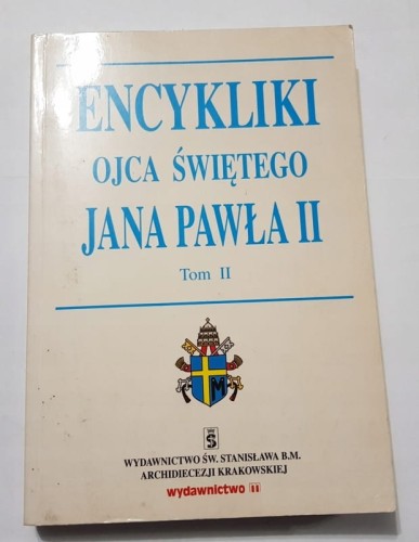 STARA KSIĄŻKA ENCYKLIKI JANA PAWŁA II 1996 TOM II