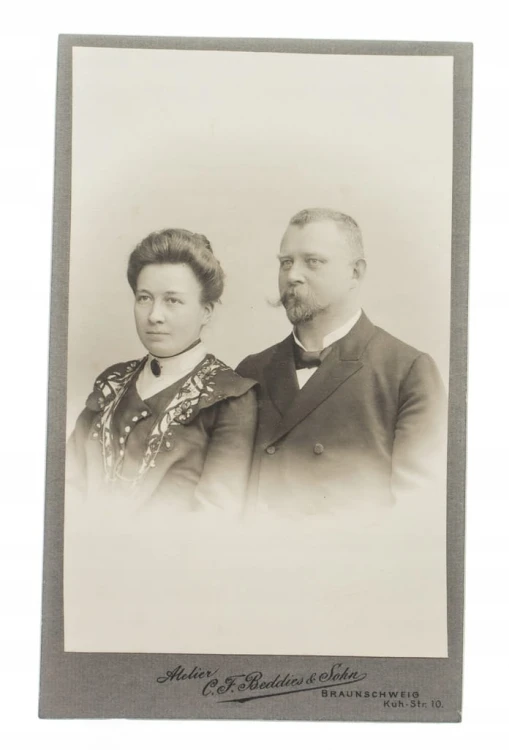 MĄŻ Z ŻONĄ - ATELIER BRUNSZWIK 1904