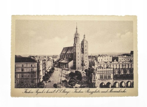 KRAKÓW - RYNEK, KOŚCIÓŁ N. P. MARJI l. 20