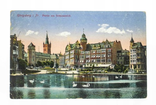 KONIGSBERG - ZAMEK, STAW 1919