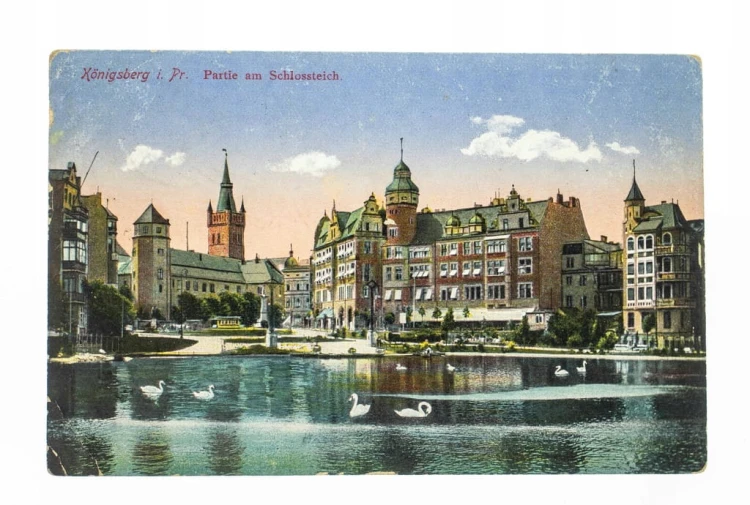 KONIGSBERG - ZAMEK, STAW 1919