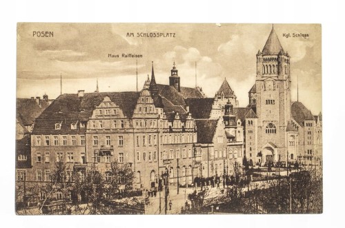 POZNAŃ - ZAMEK CESARSKI pocz. XX w.