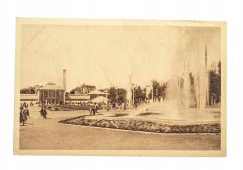 POZNAŃ - PWK, PARK WILSONA, FONTANNA 1929