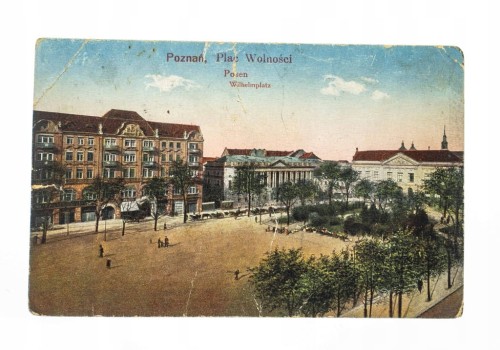 POZNAŃ - PLAC WOLNOŚCI pocz. XX w.