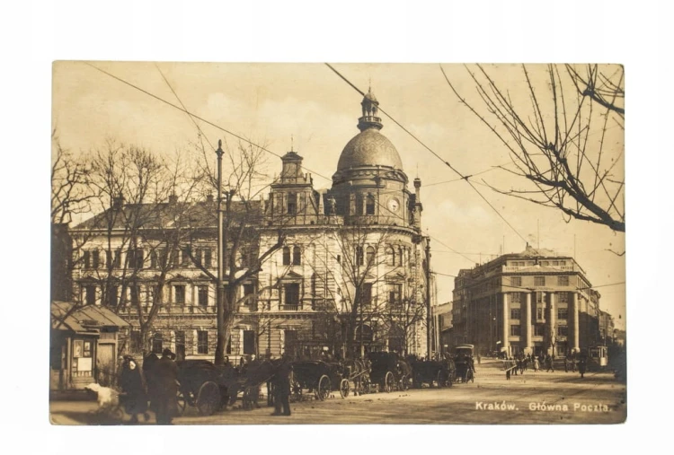 KRAKÓW - GŁÓWNA POCZTA 1926