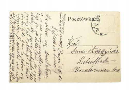 POZNAŃ - NOWY GMACH MUZEUM MIELŻYŃSKICH 1915