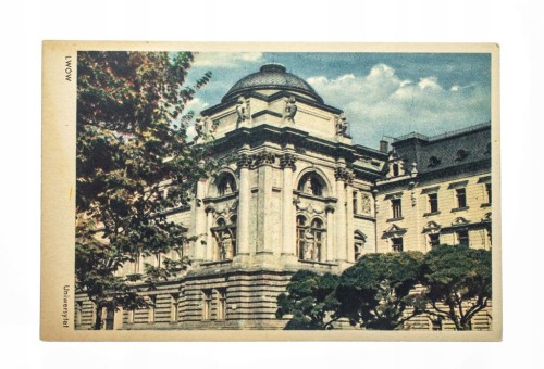 LWÓW - UNIWERSYTET pocz. XX w.