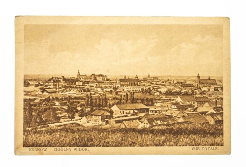 KRAKÓW - WIDOK OGÓLNY, PANORAMA l. 20/30
