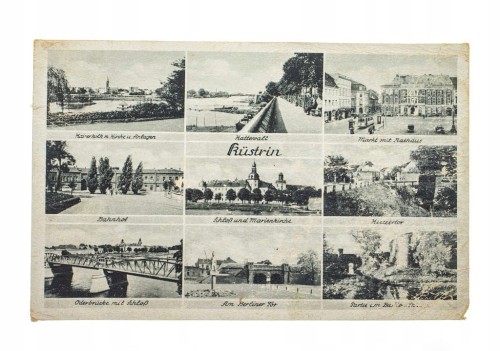 KOSTRZYN NAD ODRĄ - ZABYTKI MIASTA l. 30/40
