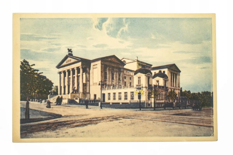POZNAŃ - TEATR WIELKI pocz. XX w.