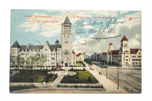 POZNAŃ - ZAMEK CESARSKI, ŚW. MARCIN 1912