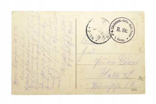 POZNAŃ - URZĄD OSADNICZY, KOŚCIÓŁ 1915