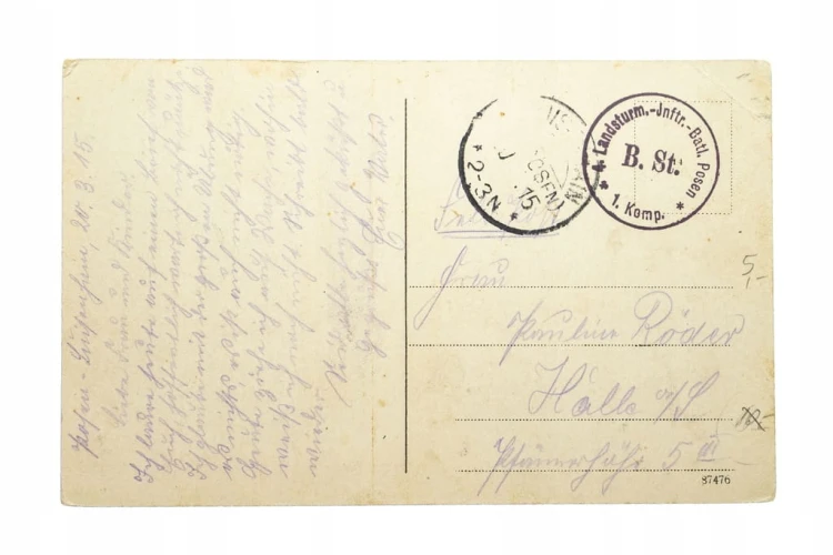 POZNAŃ - URZĄD OSADNICZY, KOŚCIÓŁ 1915