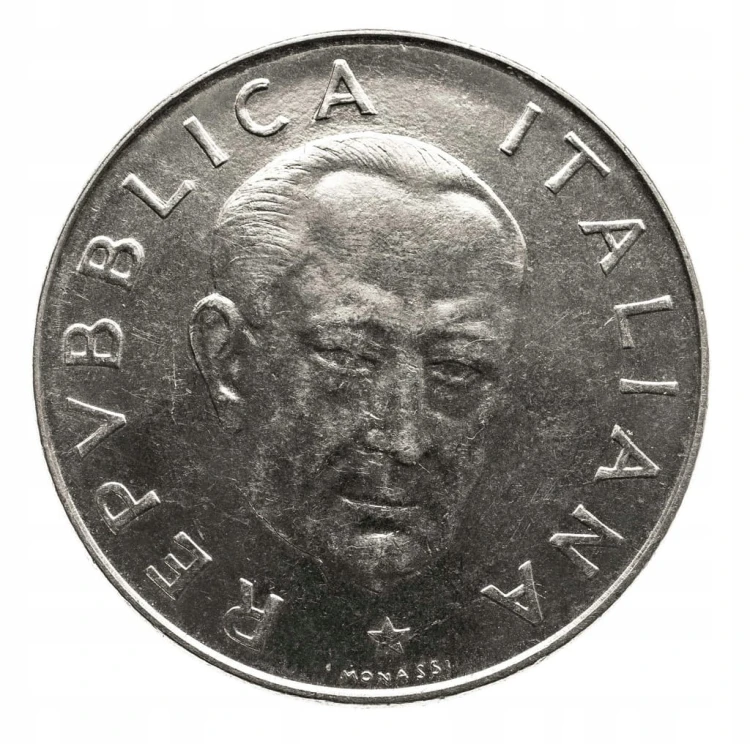 Włochy, 100 Lirów 1974 rok Marconi st.2+