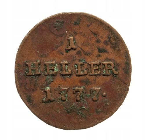 Maria Teresa (1740-1780) HELLER 1777 st.3+