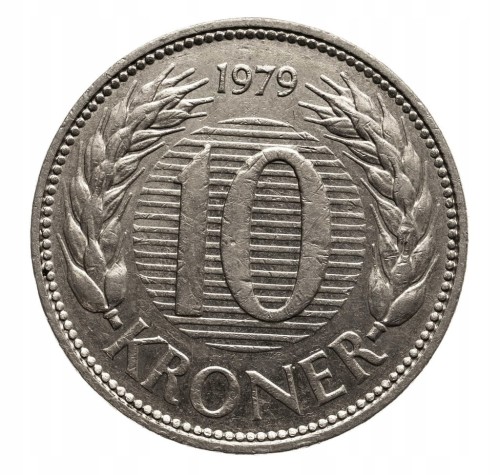 DANIA 10 KORON 1979 ROK st.3+