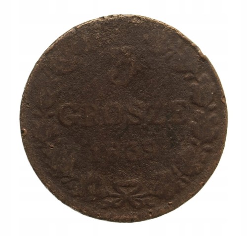 Mikołaj I 1825-1855, 3 grosze 1839 MW, Warszawa