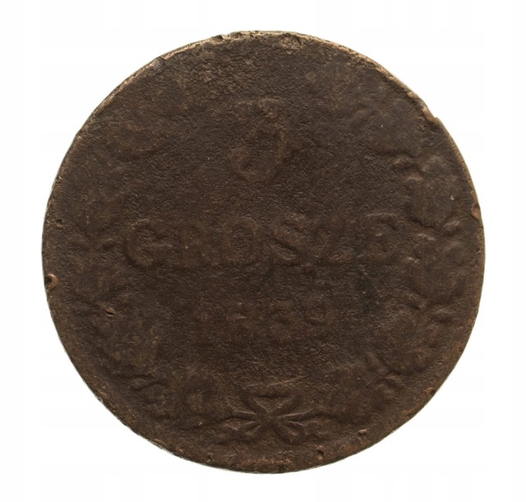 Mikołaj I 1825-1855, 3 grosze 1839 MW, Warszawa