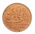 Indie, Madras /miasto/, 10 cash (1 dudu) 1808 rok