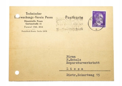 POZNAŃ - TECHNISCHER UBERWACHUNGS VEREIN 1942