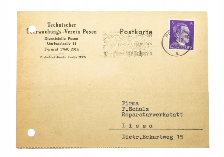 POZNAŃ - TECHNISCHER UBERWACHUNGS VEREIN 1942