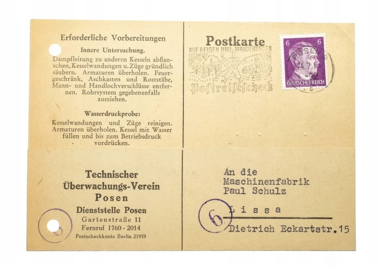 POZNAŃ - TECHNISCHER UBERWACHUNGS VEREIN 1944