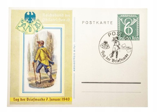 POZNAŃ - STOW. FILATELISTYCZNE BRIEFMARKE 1940