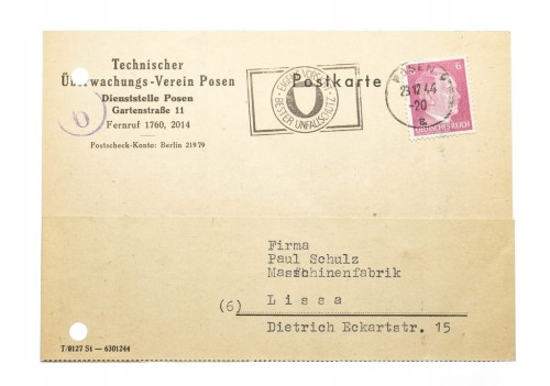 POZNAŃ - TECHNISCHER UBERWACHUNGS VEREIN 1944