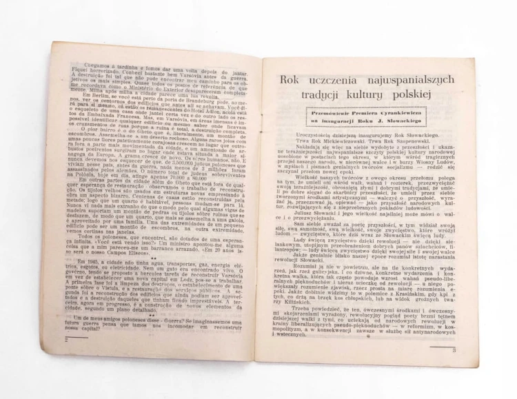 KSIĄŻKA KURIER POLSKI SAO PAULO BRAZYLIA 1949
