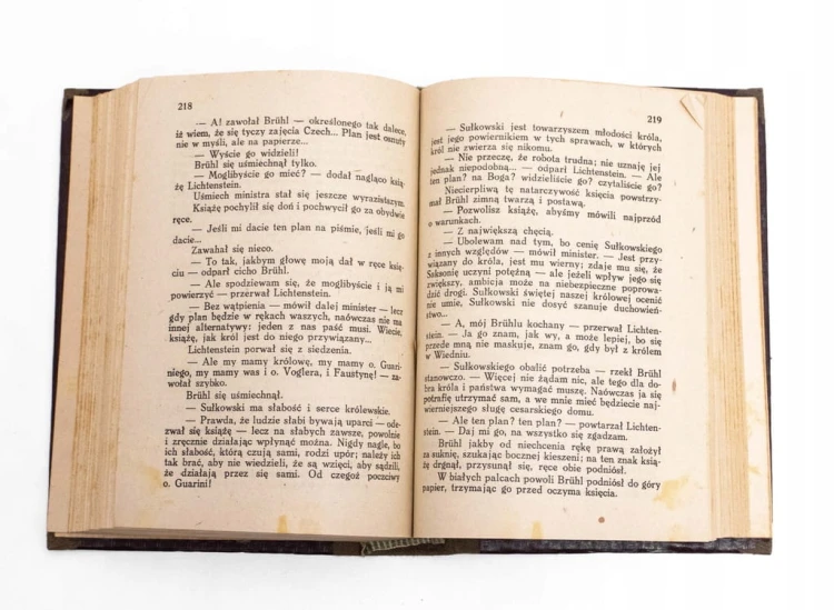 STARA KSIĄŻKA BRUHL 1951