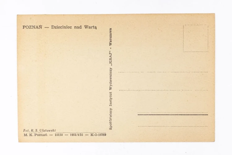 POZNAŃ - DZIEDZINIEC NAD WARTĄ, ŁAZIENKI, WILDA l. 50