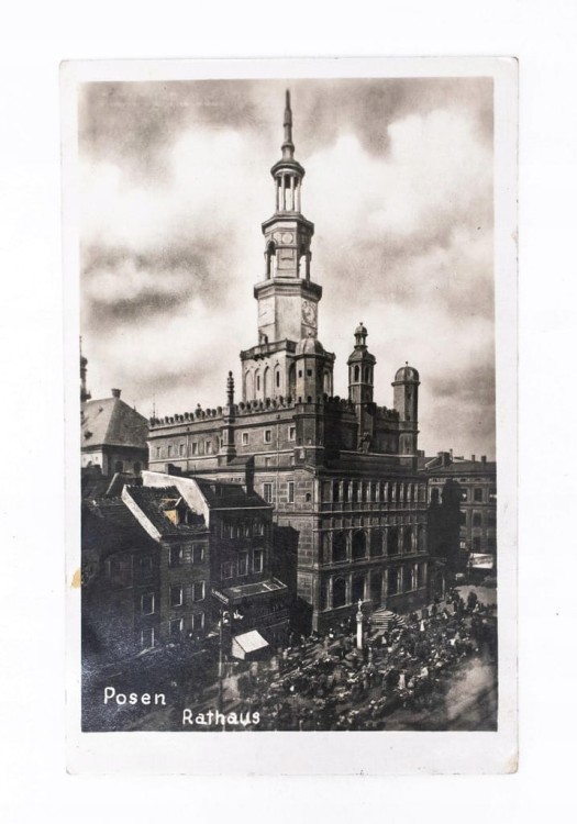 POZNAŃ - RYNEK, RATUSZ II RP