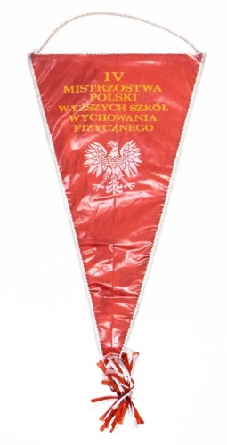 STARY PROPORCZYK 50 LAT WYŻSZEJ SZKOŁY WYCHOWANIA FIZYCZNEGO POZNAŃ 1969