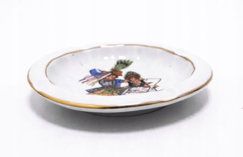 STARA PORCELANOWA POPIELNICZKA