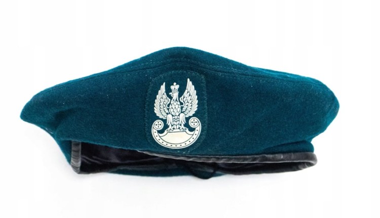 STARY BERET WOJSKA POLSKIEGO - ZIELONY rozm. 56