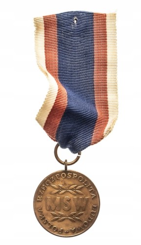 BRĄZOWY MEDAL X LAT W SŁUŻBIE NARODU PRL