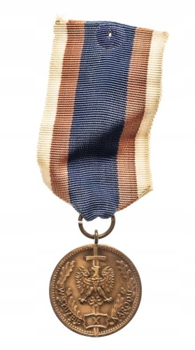 BRĄZOWY MEDAL X LAT W SŁUŻBIE NARODU PRL