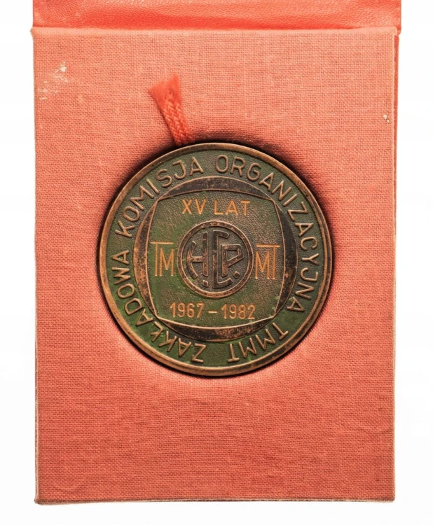 MEDAL ZA WYBITNE OSIĄGNIĘCIA HCP POZNAŃ TMMT 1983