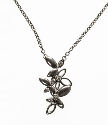 STARY SREBRNY WISIOREK 925