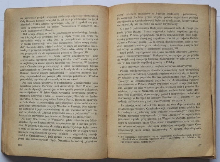 STARA KSIĄŻKA ROK PRZED KLĘSKĄ M. TURLEJSKA 1962