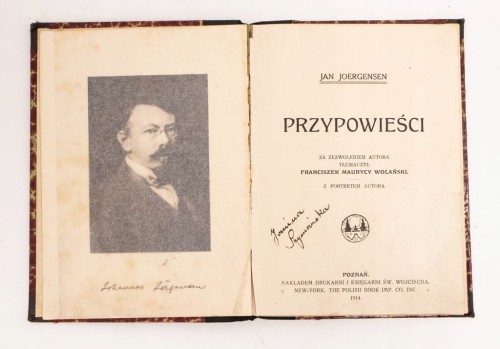 STARA KSIĄŻKA PRZYPOWIEŚĆ - JOERGENSEN POZNAŃ 1914