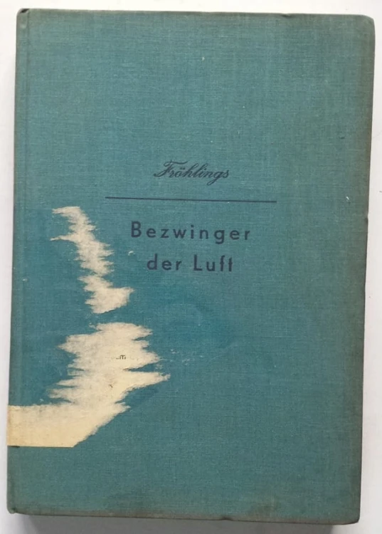 STARA KSIĄŻKA NIEMIECKA BEZWINGER DER LUFT 1936
