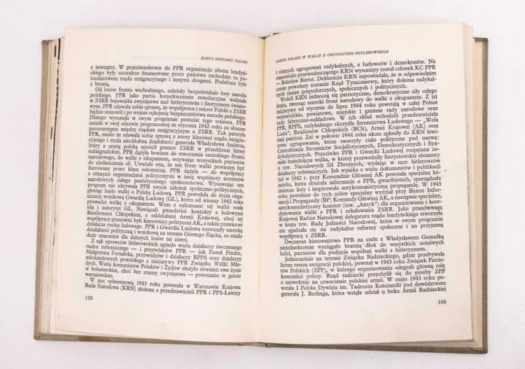 STARA KSIĄŻKA ZARYS HISTORII POLSKI 1962