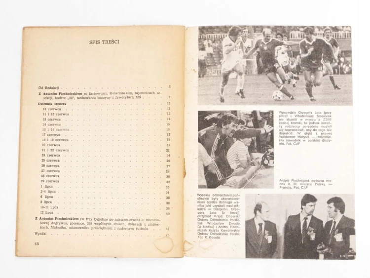 MUNDIALOWY DZIENNIK ANTONIEGO PIECHNICZKA 1982