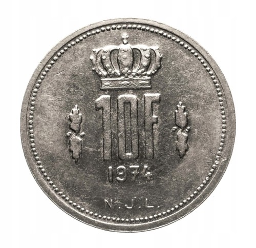 Luksemburg - 10 franków - 1974 ROK.